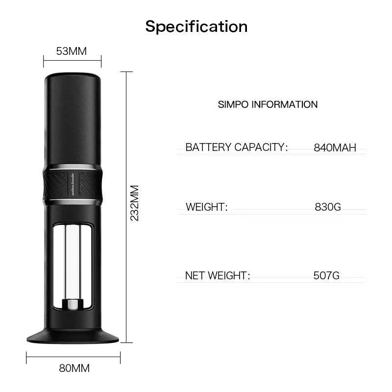 Automatic Electric Herb and Spice Grinder