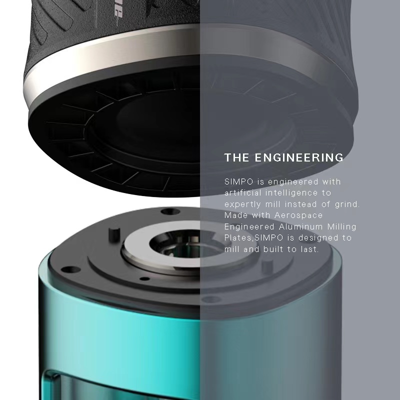 Automatic Electric Herb and Spice Grinder