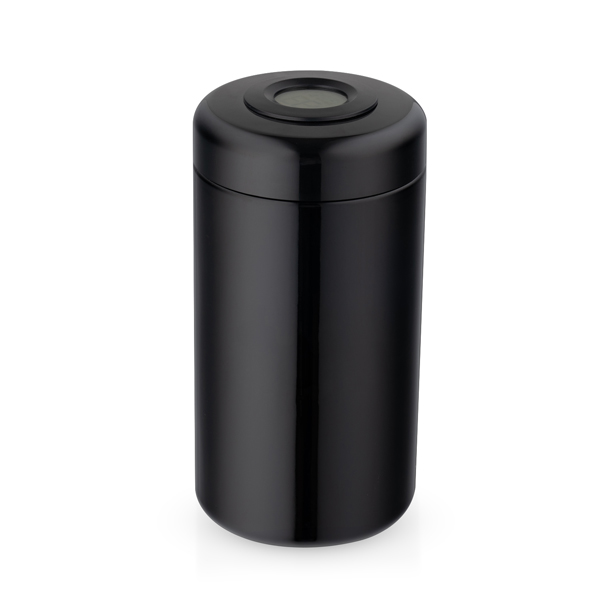 Ultraviolet Purple Glass Jar With Integrated LED Display 500 ml - 1 oz