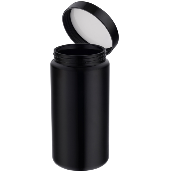 Ultraviolet Protective Glass Jar With ABS Lid 1L - 2 oz