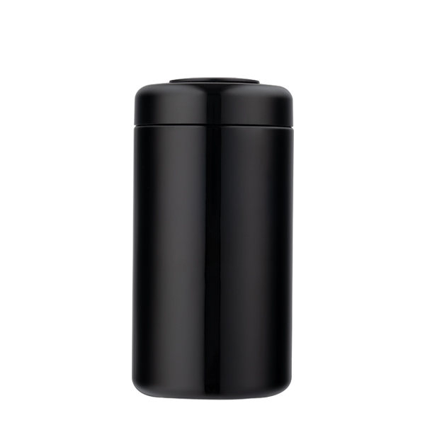 Ultraviolet Purple Glass Jar With Integrated LED Display 500 ml - 1 oz