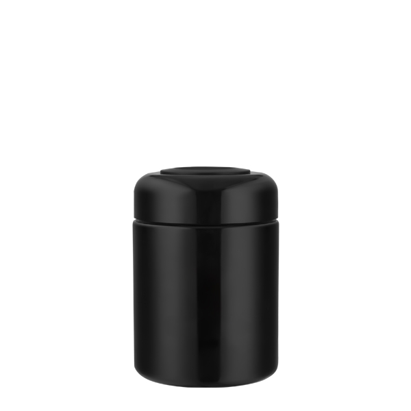 Ultraviolet Purple Glass Jar With Integrated LED Display 250 ml - 1/2 oz