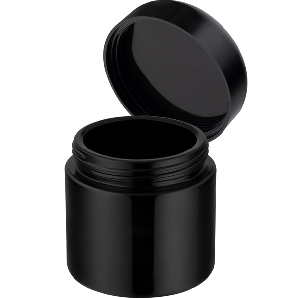 Ultraviolet Protective Glass Jar With ABS Lid 120 ml - 1/4 oz