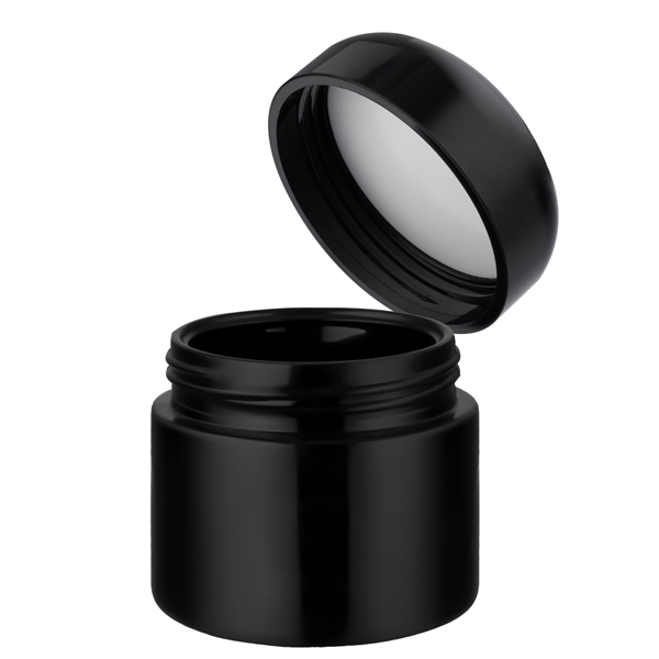 Ultraviolet Protective Glass Jar With ABS Lid 60 ml - 1/8 oz