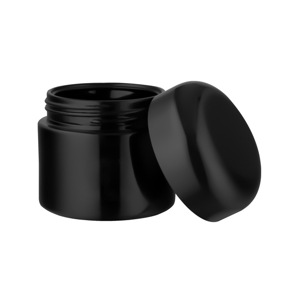 Ultraviolet Protective Glass Jar With ABS Lid 60 ml - 1/8 oz