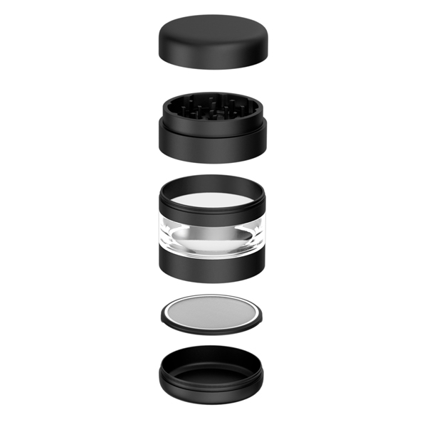 Premium Multi-Compartment Herb Grinder with Sifting Screen