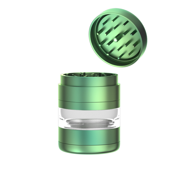 Top Blue Gradient 5pc Aluminium Herb Grinder with Sifting Screen