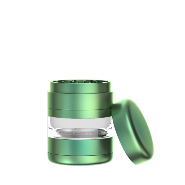 Top Blue Gradient 5pc Aluminium Herb Grinder with Sifting Screen